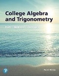 Cover: College Algebra and Trigonometry - Pearson