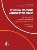 Cover: The New Oxford Annotated Bible with Apocrypha - Oxford University Press Inc