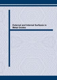 Abbildung von: External and Internal Surfaces in Metal Oxides - Trans Tech Publications Ltd