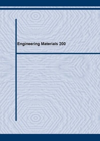 Enlarge image Cover: Engineering Materials 200 - Trans Tech Publications Ltd
