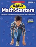 Cover: Daily Math Starters: Grade 4 - Scholastic Teaching Resources