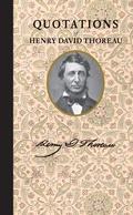 Cover: Quotations of Henry David Thoreau - Applewood Books