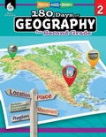 Cover: 180 Days (TM): Geography for Second Grade - Shell Educational Publishing