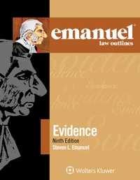 Abbildung von: Emanuel Law Outlines for Evidence - Aspen Publishers Inc.,U.S.