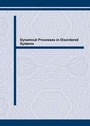 Cover: Dynamical Processes in Disordered Systems - Trans Tech Publications Ltd