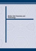 Abbildung von: Molten Salt Chemistry and Technology - Trans Tech Publications Ltd