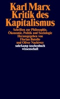 Cover: Kritik des Kapitalismus - Suhrkamp