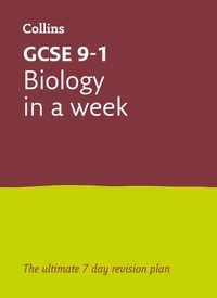 Enlarge image Cover: GCSE 9-1 Biology In A Week - Collins