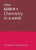 Cover: GCSE 9-1 Chemistry In A Week - Collins