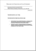Cover: The Building Act 1984 - TSO