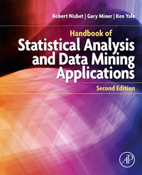 Enlarge image Cover: Handbook of Statistical Analysis and Data Mining Applications - Academic Press