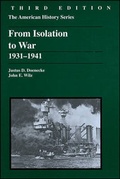 Cover: From Isolation to War - Harlan Davidson Inc