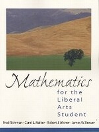 Enlarge image Cover: Mathematics for the Liberal Arts Student - Pearson