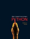 Cover: Object-Oriented Programming in Python - Pearson