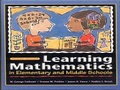 Cover: Learning Mathematics in Elementary and Middle School - Pearson