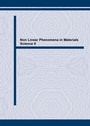 Cover: Non Linear Phenomena in Materials Science II - Trans Tech Publications Ltd