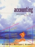 Cover: Accounting, Chapters 1-18 - Pearson