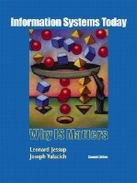 Enlarge image Cover: Information Systems Today - Pearson