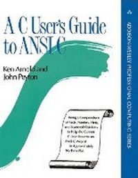Abbildung von: A C User's Guide to ANSI C - Addison Wesley