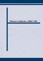 Cover: Diffusion in Materials - DIMAT 1992 - Trans Tech Publications Ltd