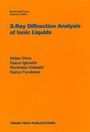 Cover: X-Ray Diffraction Analysis of Ionic Liquids - Trans Tech Publications Ltd