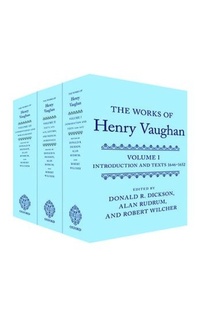 Enlarge image Cover: The Works of Henry Vaughan - Oxford University Press