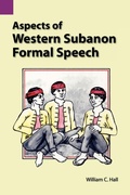 Cover: Aspects of Western Subanon Formal Speech - Sil International, Global Publishing