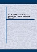 Cover: Interfacial Effects in Particulate, Fibrous and Layered Composite Materials - Trans Tech Publications Ltd