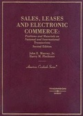 Cover: Sales, Leases and Electronic Commerce - Thomson West