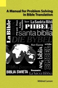 Cover: A Manual for Problem Solving in Bible Translation - Sil International, Global Publishing