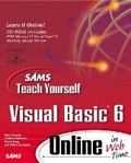 Cover: Sams Teach Yourself Visual Basic 6 Online in Web Time - Sams Publishing
