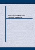 Cover: Electrochemical Methods in Corrosion Research - Trans Tech Publications Ltd