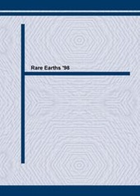 Abbildung von: Rare Earths '98 - Trans Tech Publications Ltd