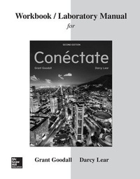 Enlarge image Cover: Workbook/Laboratory Manual for Conectate - McGraw-Hill Education
