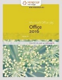 Abbildung von: MindTap Computing, 2 terms (12 months) Printed Access Card for arey/Desjardins/Shaffer/Shellman/Vodnik's New Perspectives Microsoft (R) Office 365 & Office 2016: Introductory - CENGAGE Learning Custom Publishing