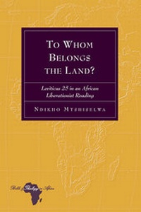 Abbildung von: To Whom Belongs the Land? - Peter Lang Verlag