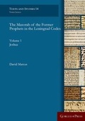 Cover: The Masorah of the Former Prophets in the Leningrad Codex - Gorgias Press