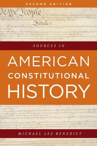 Enlarge image Cover: Sources in American Constitutional History - Rowman & Littlefield Publishers