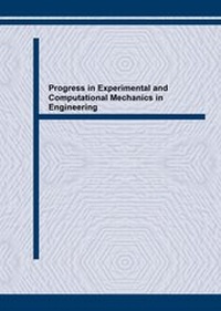 Enlarge image Cover: Progress in Experimental and Computational Mechanics in Engineering - Trans Tech Publications Ltd