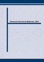 Cover: Advanced Structural Materials - Trans Tech Publications Ltd