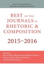 Cover: Best of the Journals in Rhetoric and Composition 2015-2016 - Parlor Press