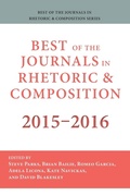 Cover: Best of the Journals in Rhetoric and Composition 2015-2016 - Parlor Press