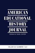 Cover: American Educational History Journal - Information Age Publishing