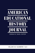 Cover: American Educational History Journal Vol 44 Issue 1 & 2 - Information Age Publishing