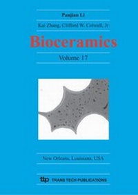 Enlarge image Cover: Bioceramics 17 - Trans Tech Publications Ltd