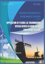 Cover: Application of Flexible AC Transmission System Devices in Wind Energy Conversion Systems - Bentham Science Publishers