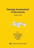 Cover: Damage Assessment of Structures VI - Trans Tech Publications Ltd