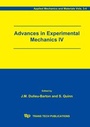 Cover: Advances in Experimental Mechanics IV - Trans Tech Publications Ltd