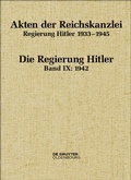 Cover: 1942 - De Gruyter Oldenbourg