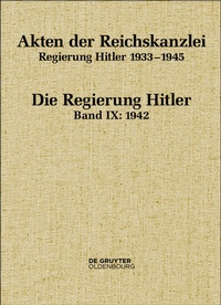 Enlarge image Cover: 1942 - De Gruyter Oldenbourg